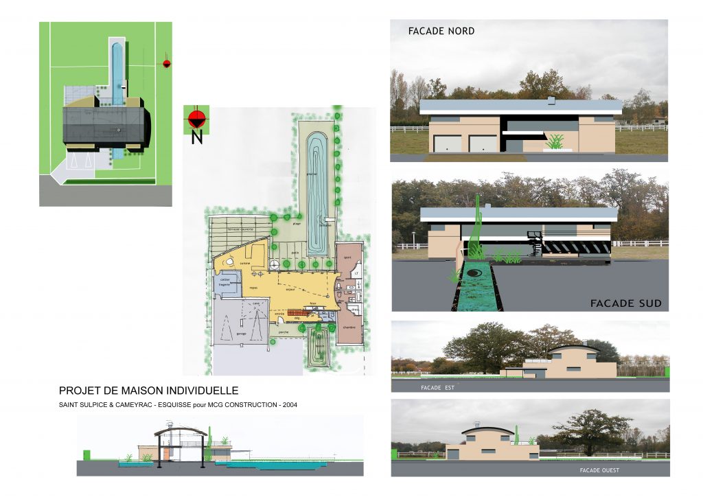 Maison privé-conception-arch MP Servantie