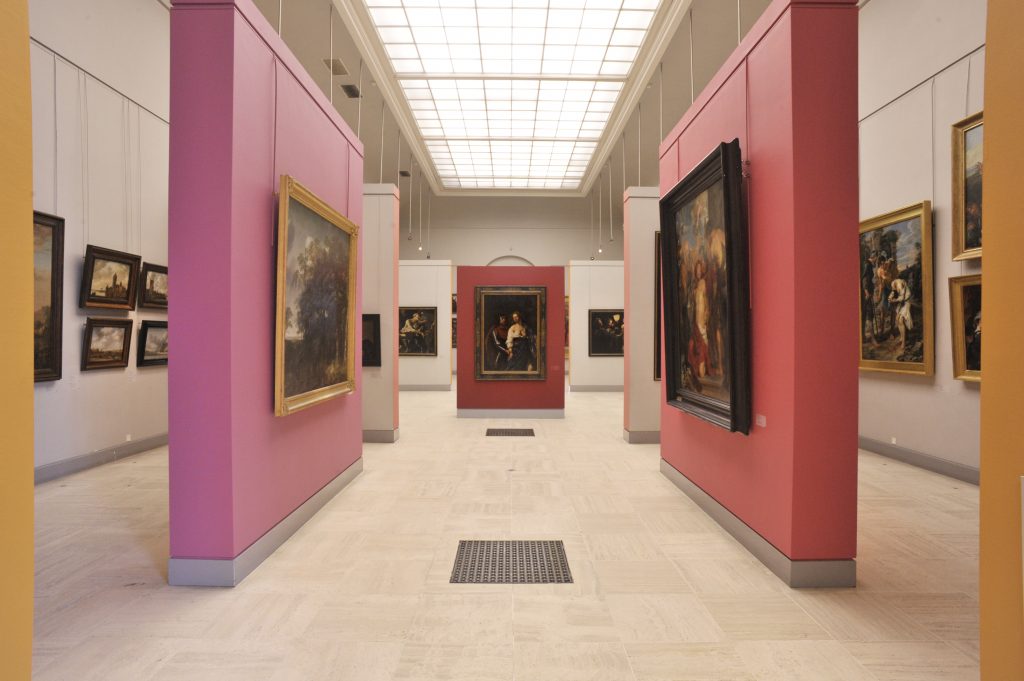 Musée Beaux-Arts Bordeaux-cohérence coloristique des cimaises