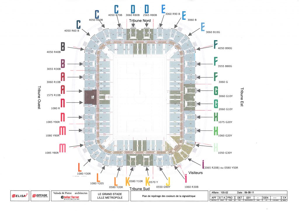 Stade de Lille-signalétique-Arch Pierre Ferret