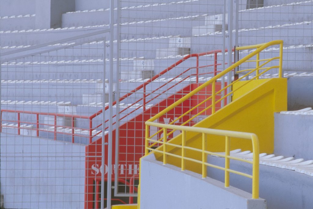 Stadium TOULOUSE-mise en couleur des exutoires-arch Pierre FERRET