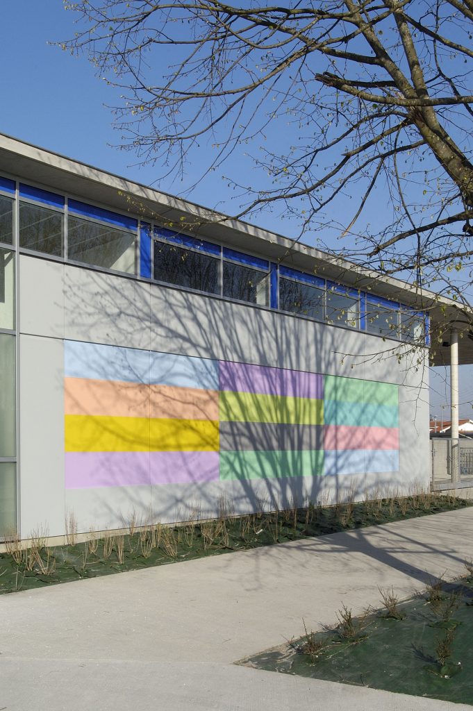 Collège Bégles-Fresque sur béton-Arch François Guibert