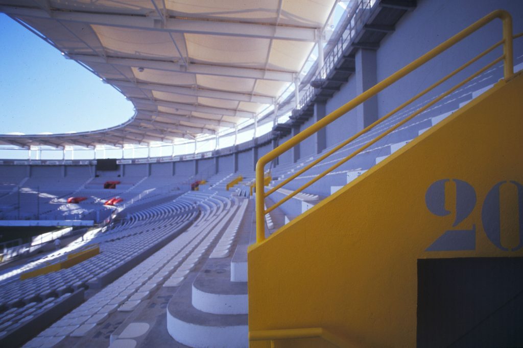 Stadium TOULOUSE-mise en couleur du site-arch Pierre FERRET