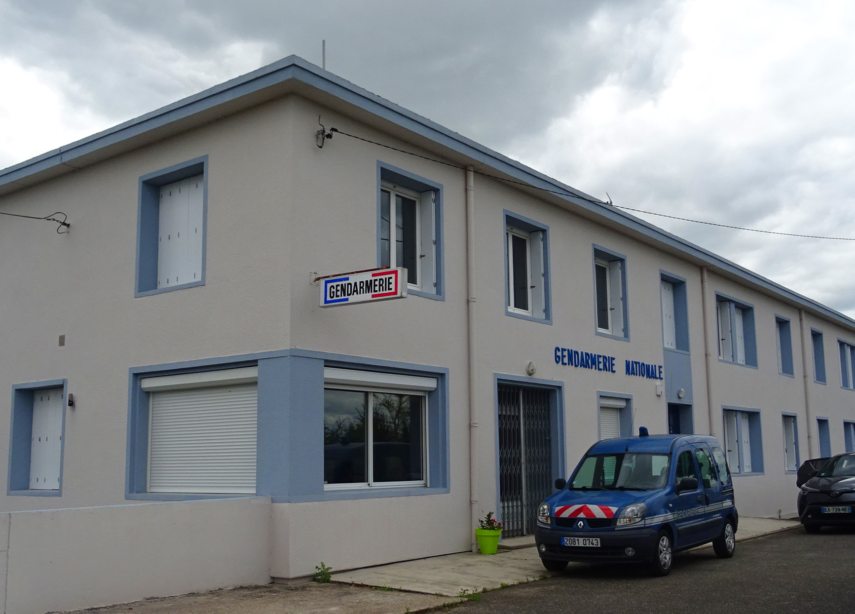 Gendarmerie-Monclar-Valorisation des façades