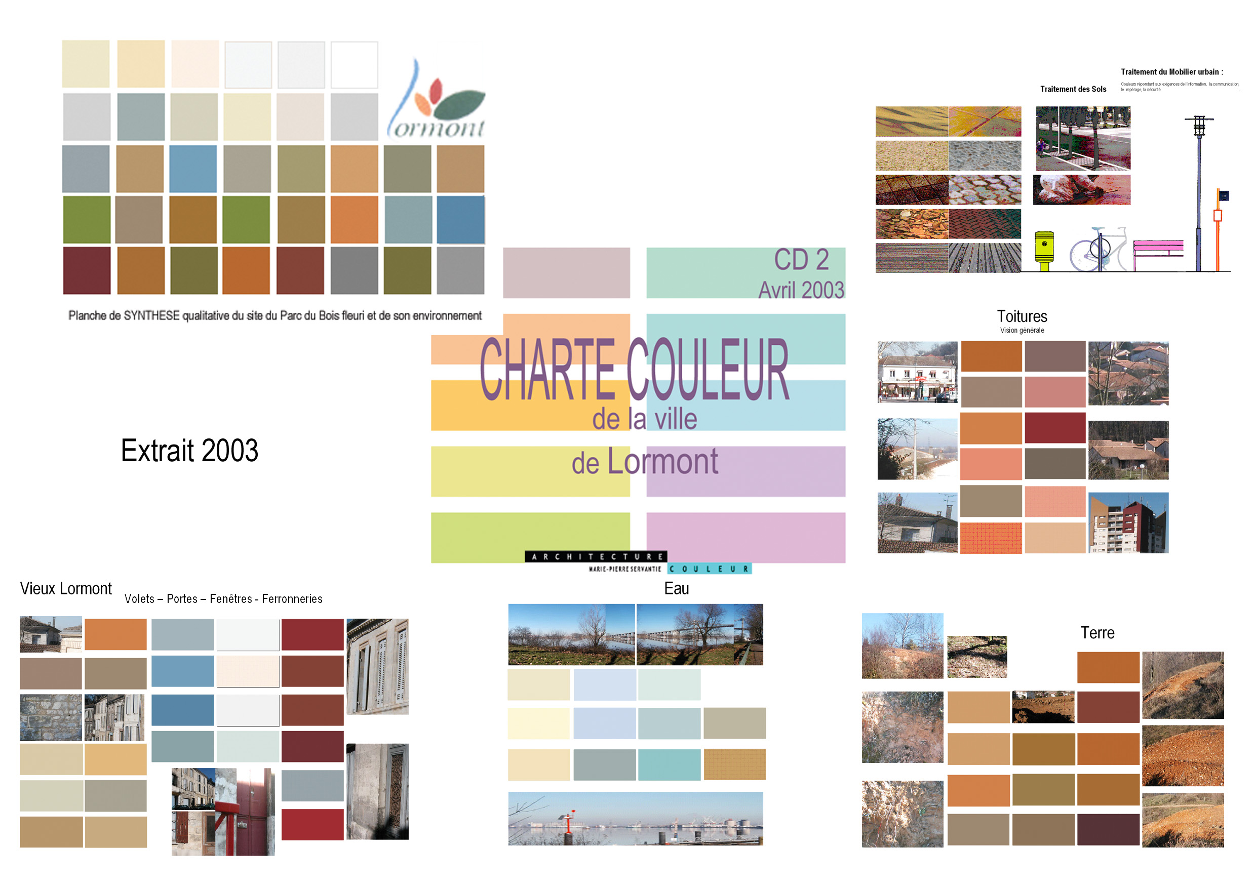 Charte Couleur de ville-Constat chromatique